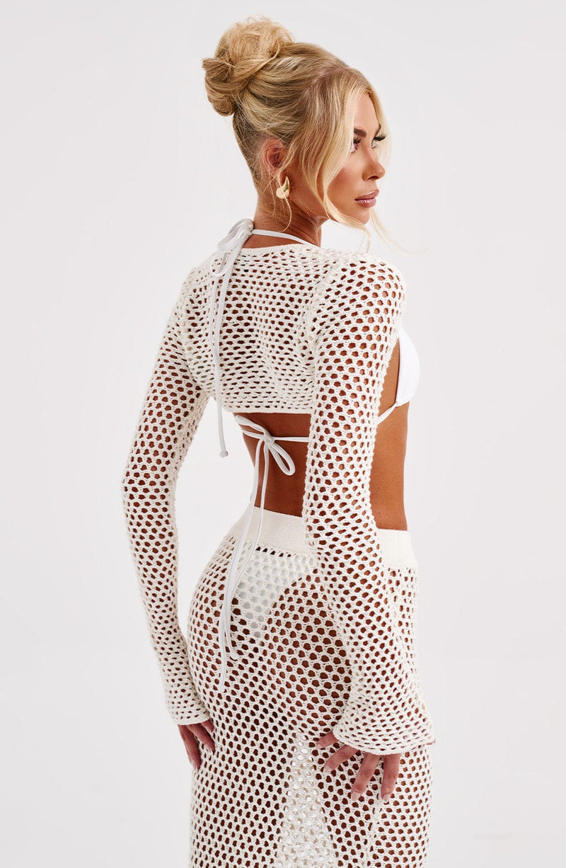 Riella Bolero - White Tops Babyboo Fashion Premium Exclusive Design