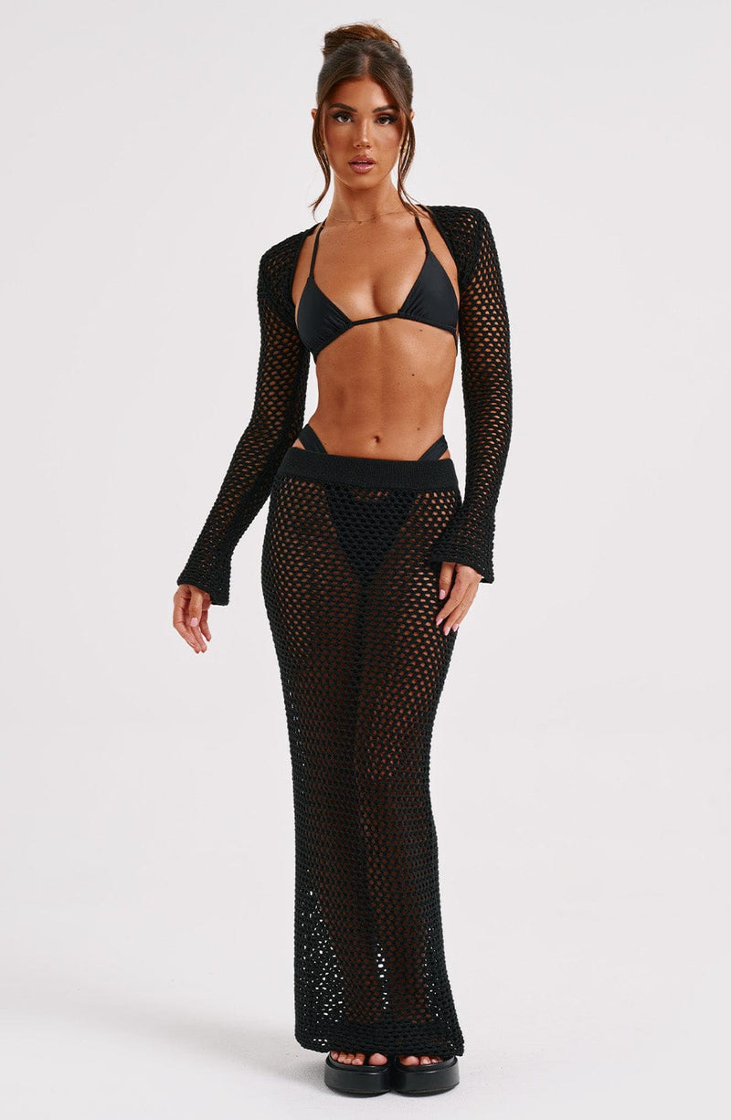 Riella Maxi Skirt - Black Skirt XS Babyboo Fashion Premium Exclusive Design