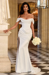 Riona Gown - Ivory Dress Babyboo Fashion Premium Exclusive Design