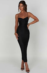 Rochelle Maxi Dress - Black Dress Babyboo Fashion Premium Exclusive Design
