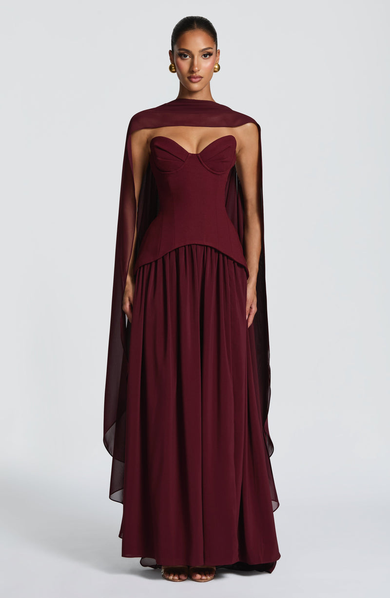Romy Cape - Cherry Lacquer Romy Cape - Cherry Lacquer
