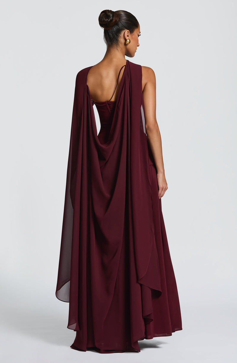 Romy Cape - Cherry Lacquer | Shop Accessories