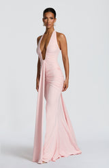 Rosetta Maxi Dress - Blush Dress Babyboo Fashion Premium Exclusive Design