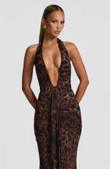 Rosetta Maxi Dress - Leopard Print Dress Babyboo Fashion Premium Exclusive Design