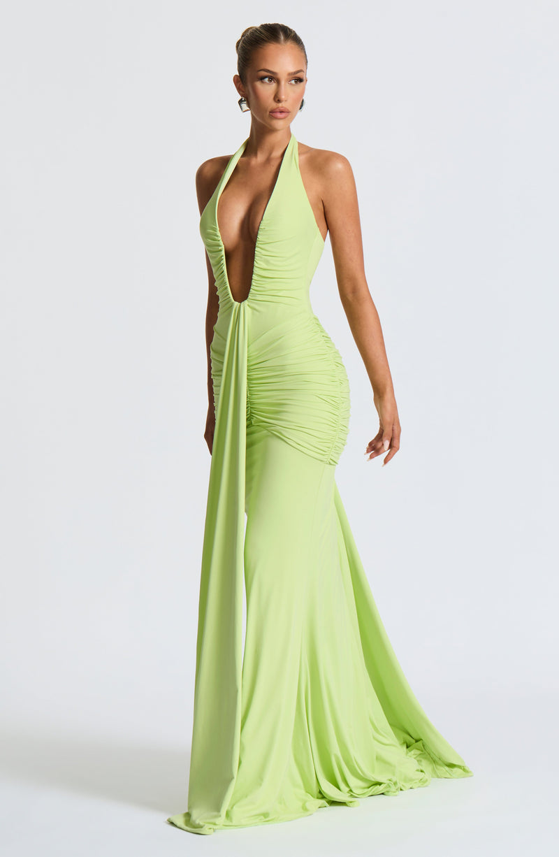 Rosetta Maxi Dress - Lime Rosetta Maxi Dress - Lime