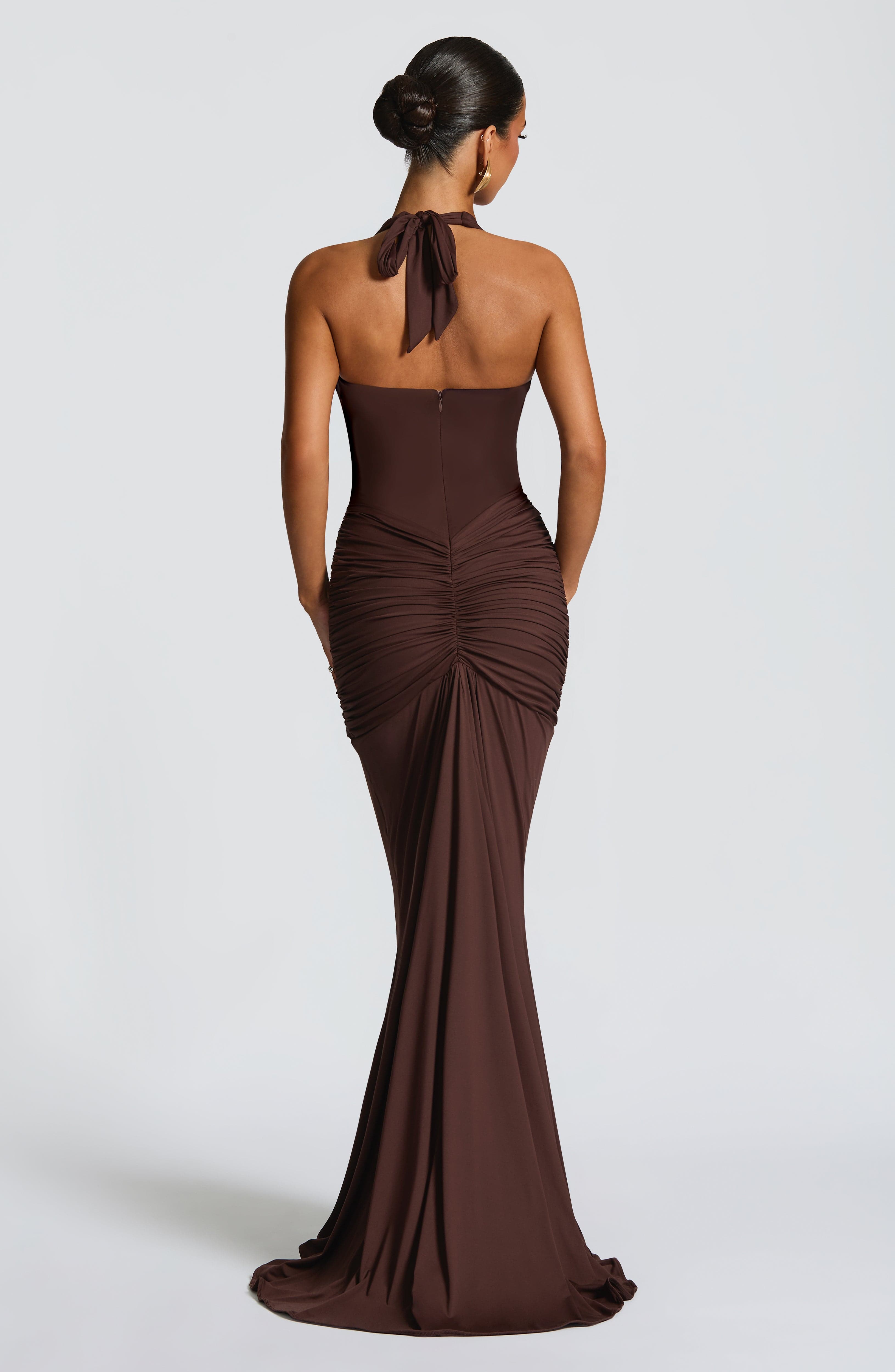 Brown Maxi Dress