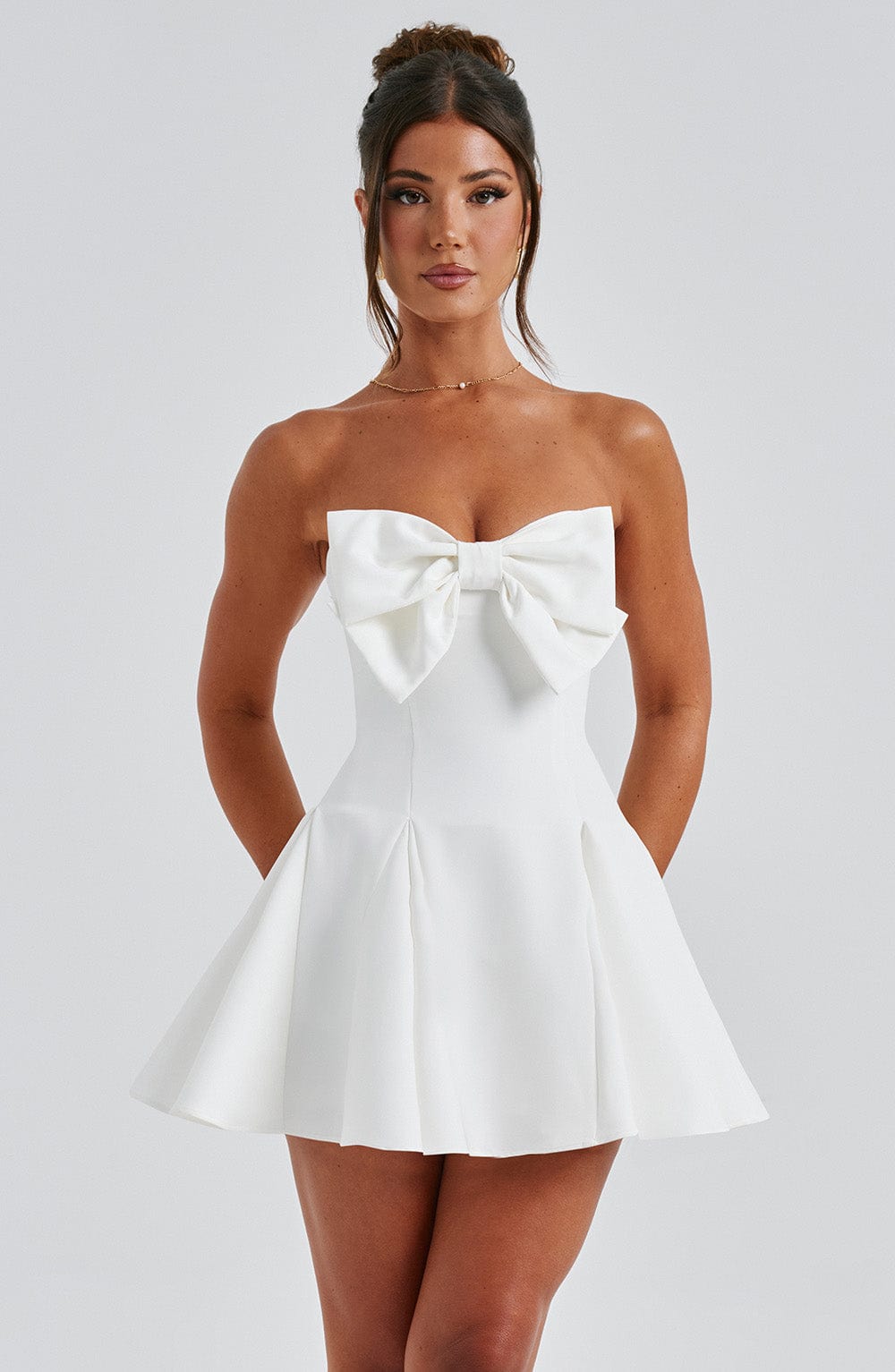 Ruby Boo Model Ruby Playsuit - Ivory – Babyboo Fashion