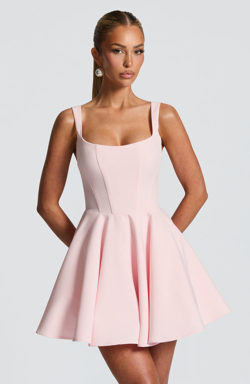 Buy Pink Mini Dress - Rue Mini Dress - Blush | Babyboo Fashion Buy Pink Mini Dress - Rue Mini Dress - Blush | Babyboo Fashion