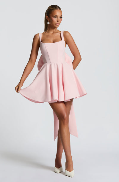 Buy Pink Mini Dress - Rue Mini Dress - Blush | Babyboo Fashion Buy Pink Mini Dress - Rue Mini Dress - Blush | Babyboo Fashion