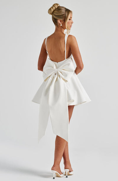 Rue Mini Dress - Ivory | Mini Dress | Babyboo Fashion Rue Mini Dress - Ivory | Mini Dress | Babyboo Fashion