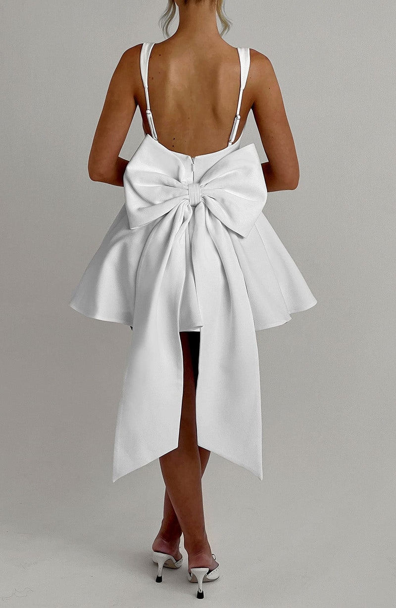 Rue Mini Dress - Ivory | Mini Dress | Babyboo Fashion