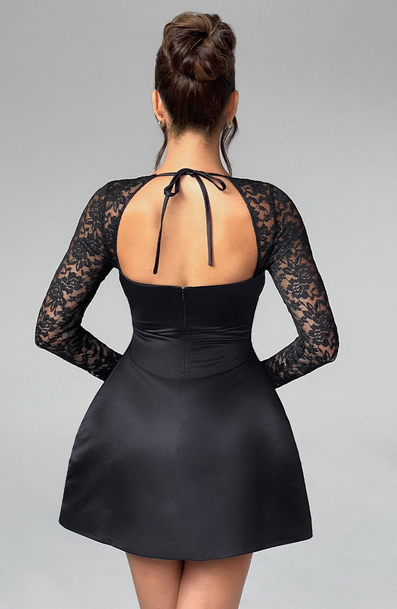 Sadie Mini Dress - Black Dress Babyboo Fashion Premium Exclusive Design