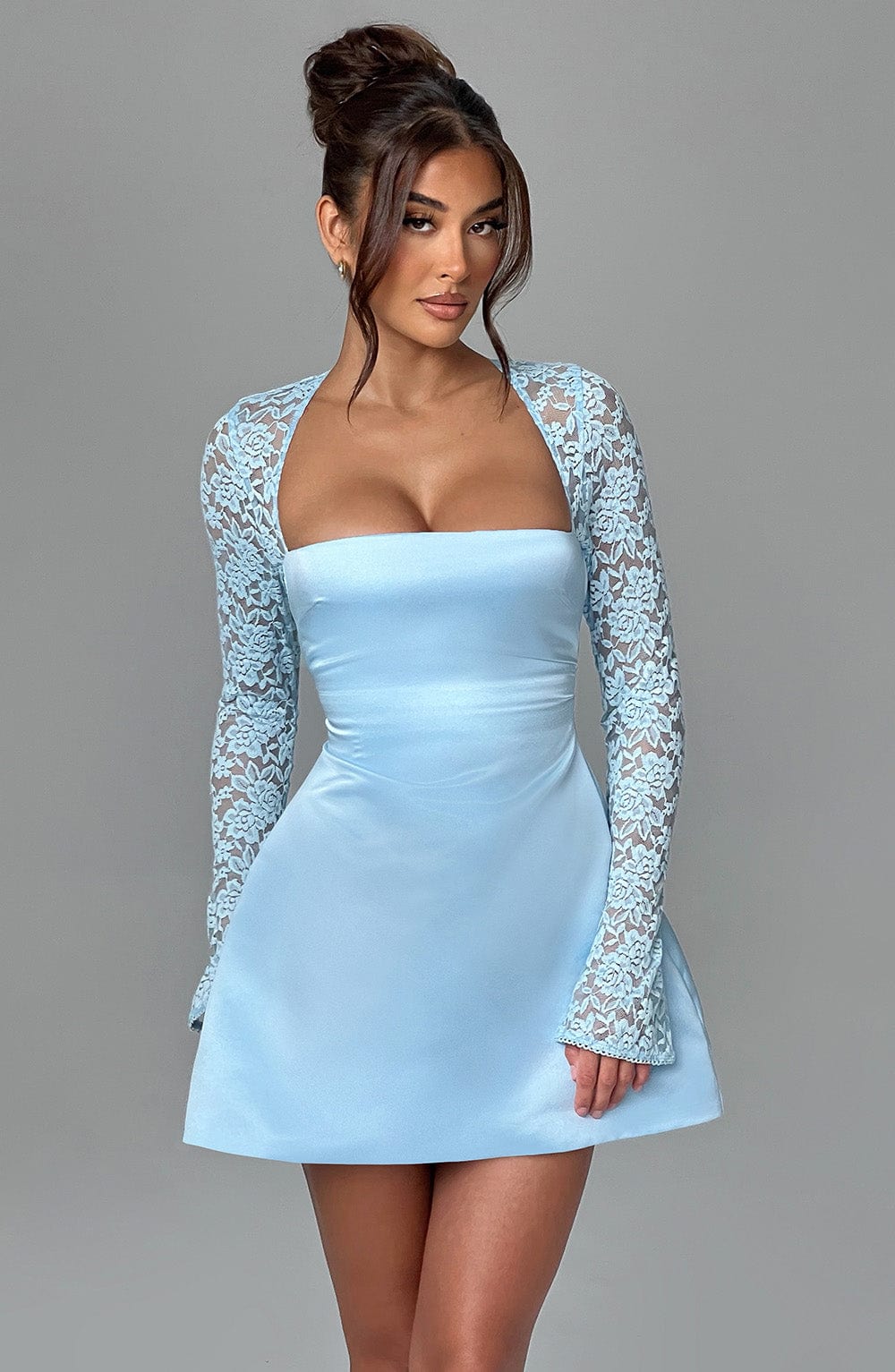 Sadie Mini Dress - Blue main image 1