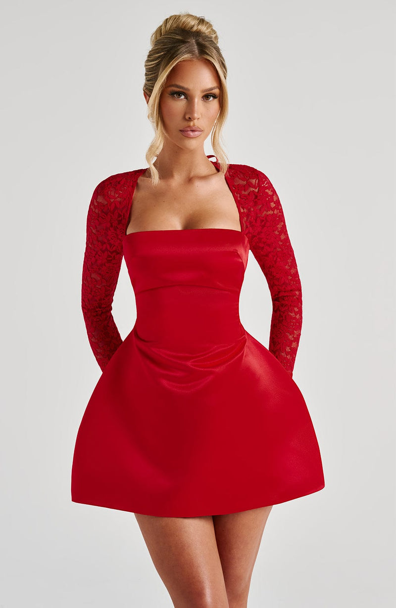 Sadie Mini Dress - Red | Mini Dress | Babyboo Fashion Sadie Mini Dress - Red | Mini Dress | Babyboo Fashion