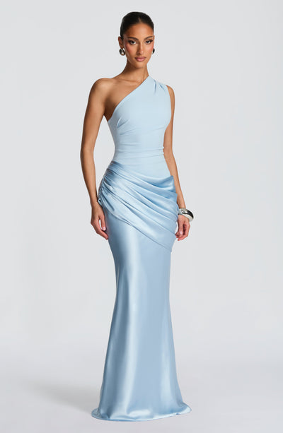 Babyboo Sadona Maxi Dress in Glacier Blue Size XXL