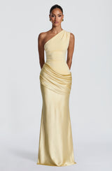 Sadona Maxi Dress - Lemon Dress XS Babyboo Fashion Premium Exclusive Design