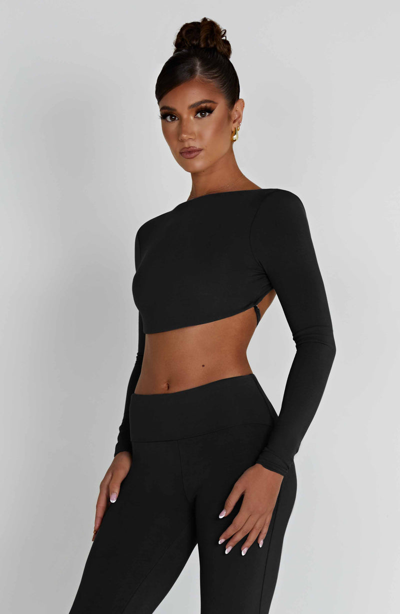 Sahra Top - Black Tops Babyboo Fashion Premium Exclusive Design
