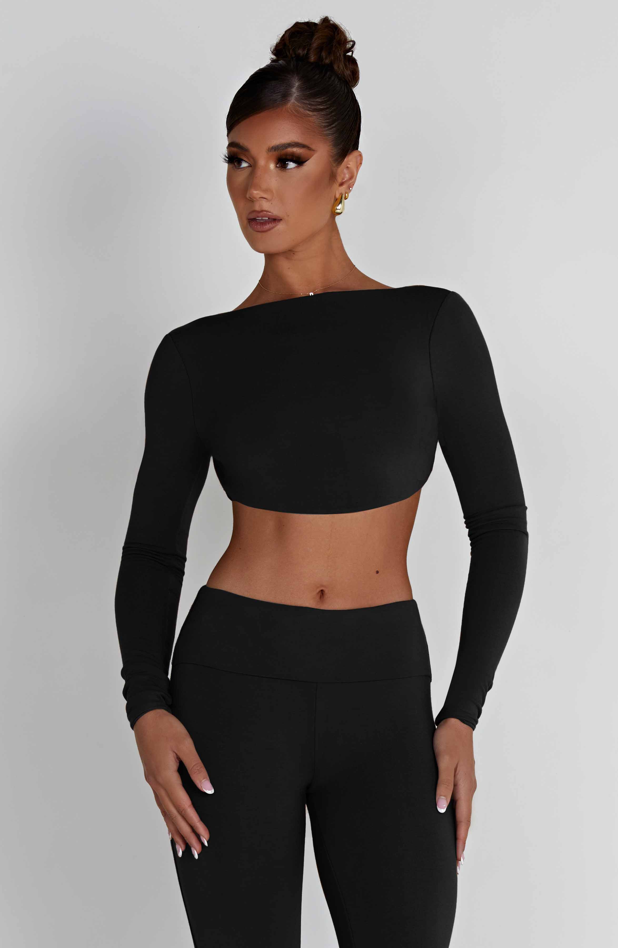 Sahra Top - Charcoal