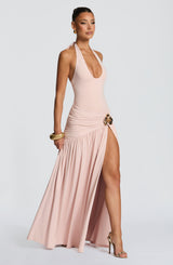 Saira Maxi Skirt - Soft Blush Skirt Babyboo Fashion Premium Exclusive Design