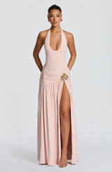 Saira Maxi Skirt - Soft Blush Skirt XS Babyboo Fashion Premium Exclusive Design