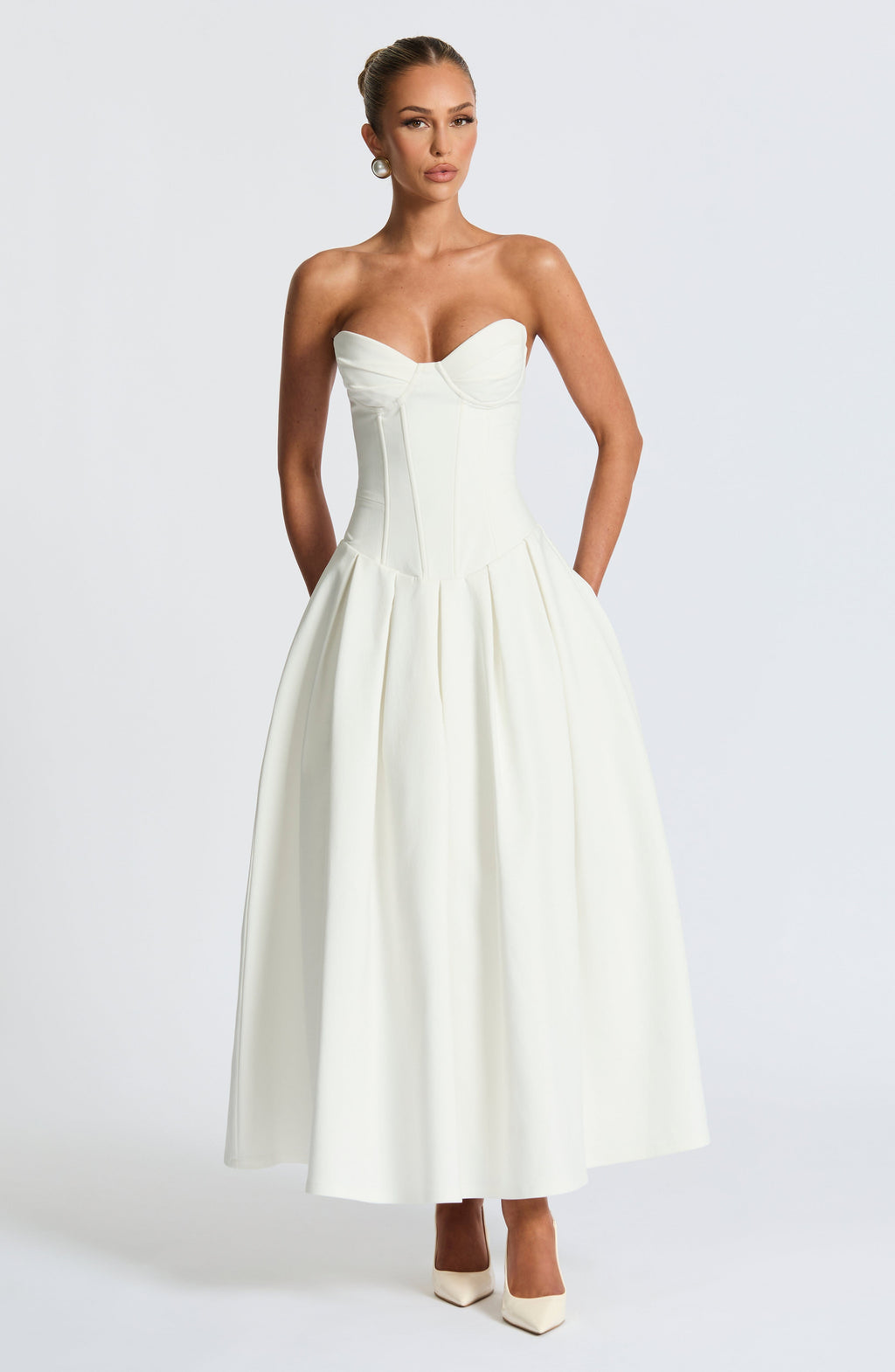 Elegant Salma Midi Dress
