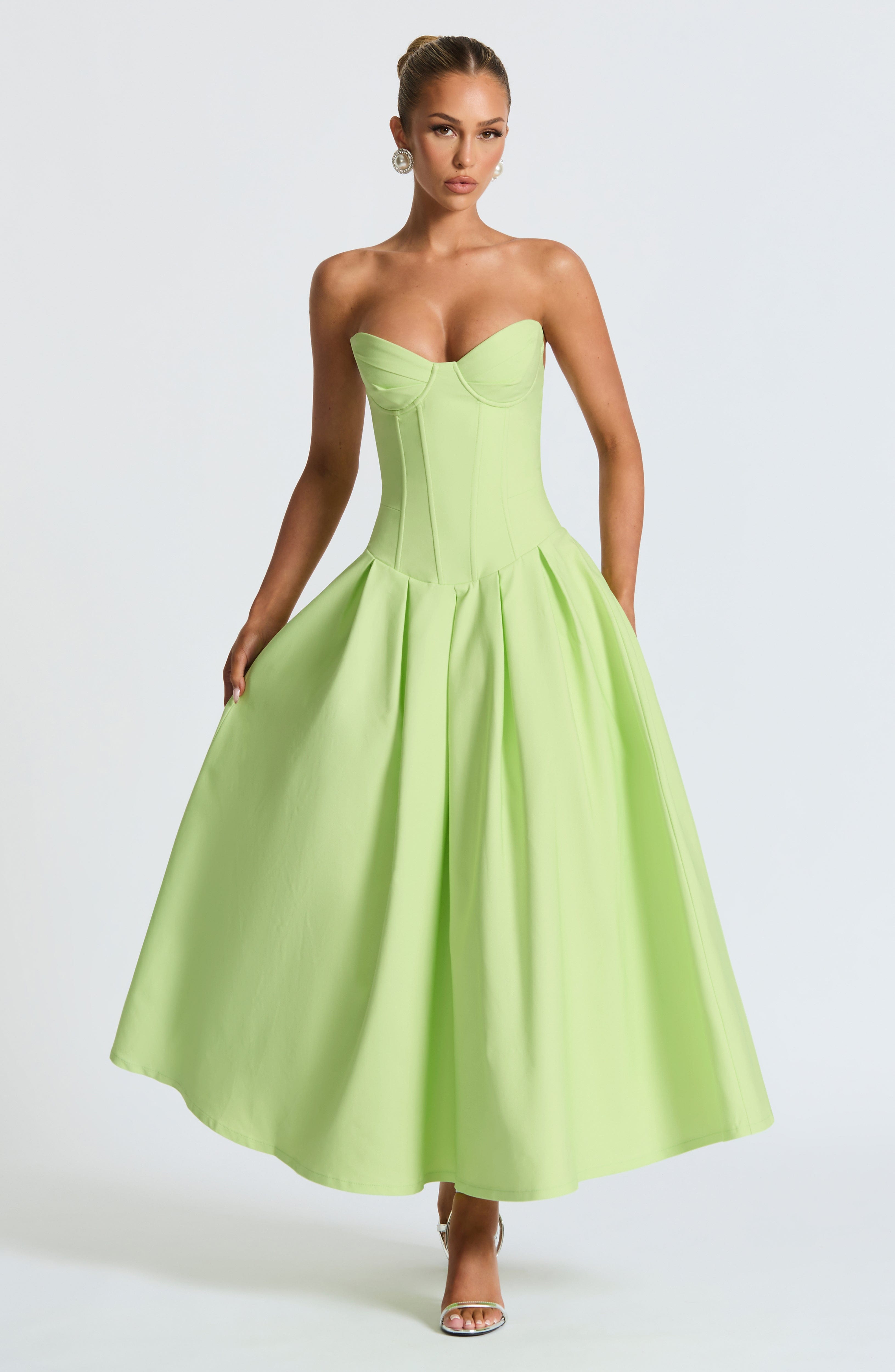 Salma Midi Dress - Blush main image 1