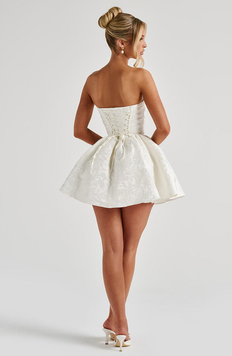 ivory dress mini Women's White Loveta Mini Dress Ivory in Size Large by Outcast