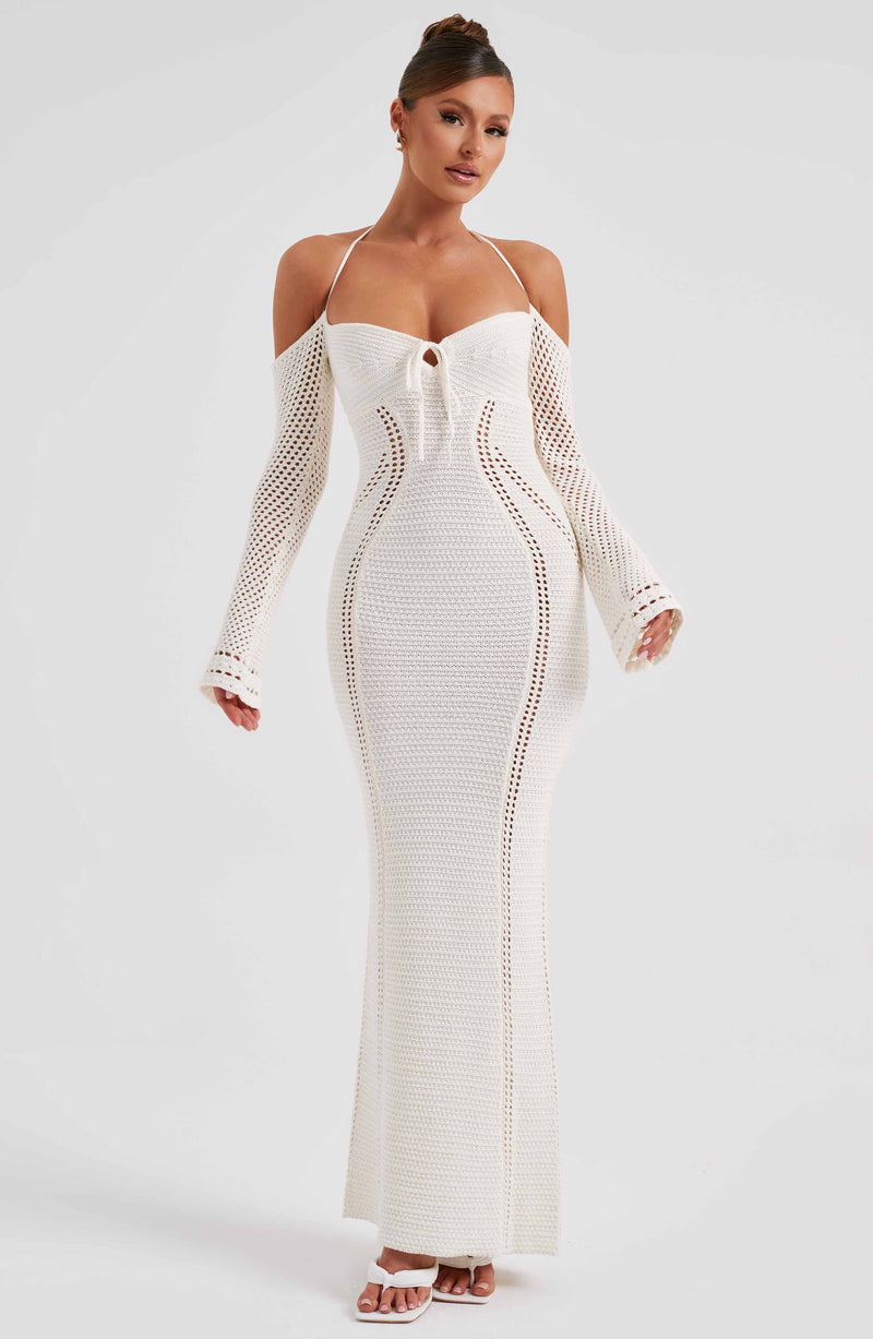 Samariah Maxi Dress - White Dress Babyboo Fashion Premium Exclusive Design