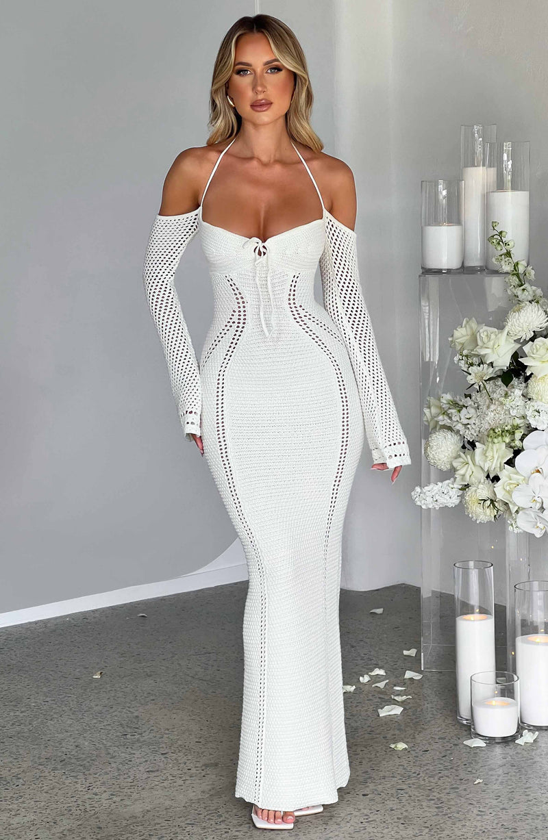 Samariah Maxi Dress - White Dress XS Babyboo Fashion Premium Exclusive Design