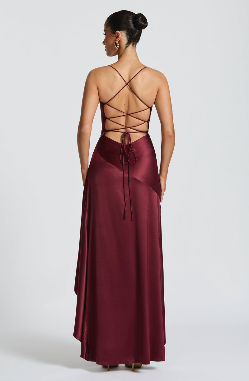 samira maxi dress babyboo Vacation style, elevated by the SAMIRA maxi in rust.