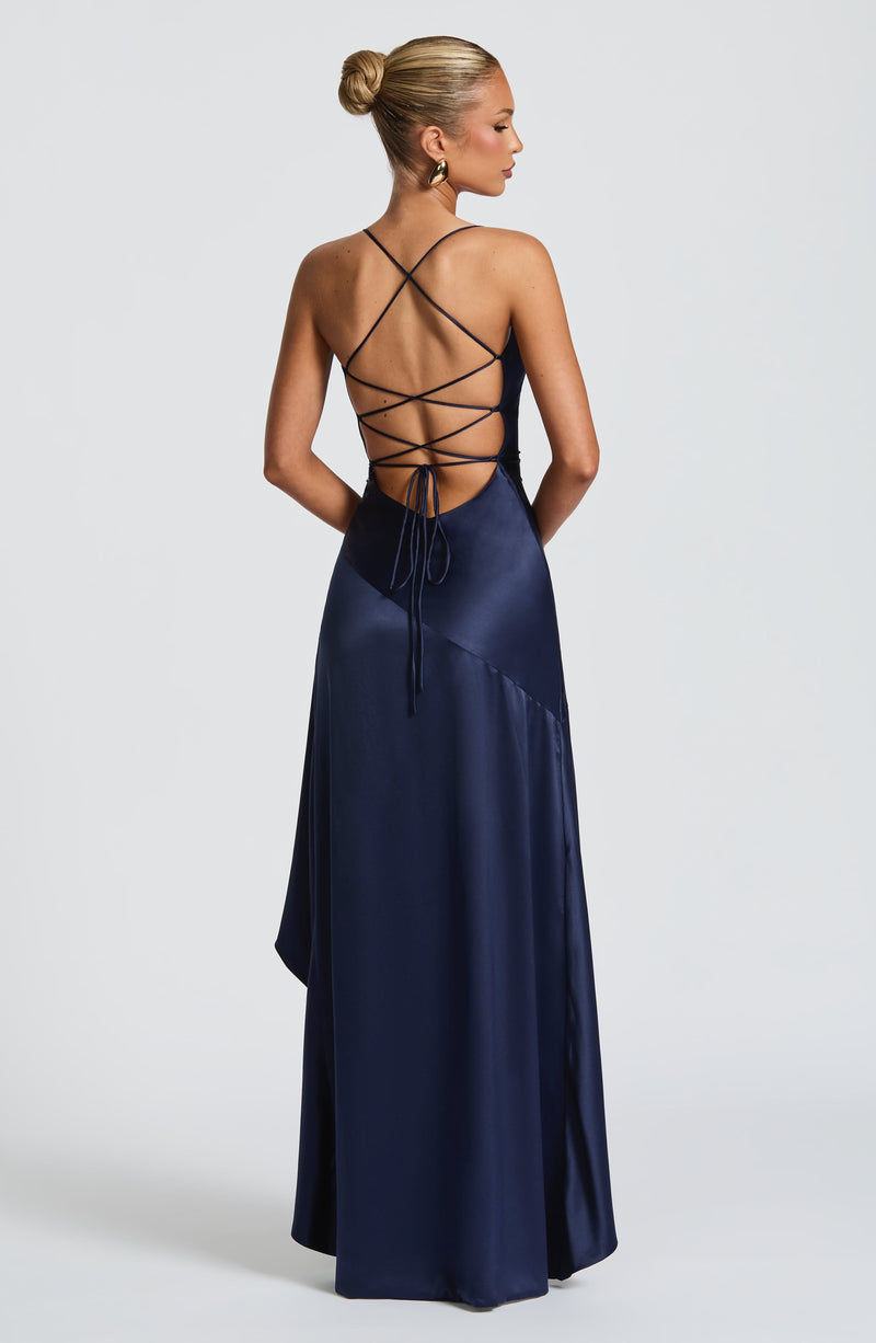 Blue Maxi Dress - Samira Maxi Dress in Navy | Babyboo Fashion Blue Maxi Dress - Samira Maxi Dress in Navy | Babyboo Fashion