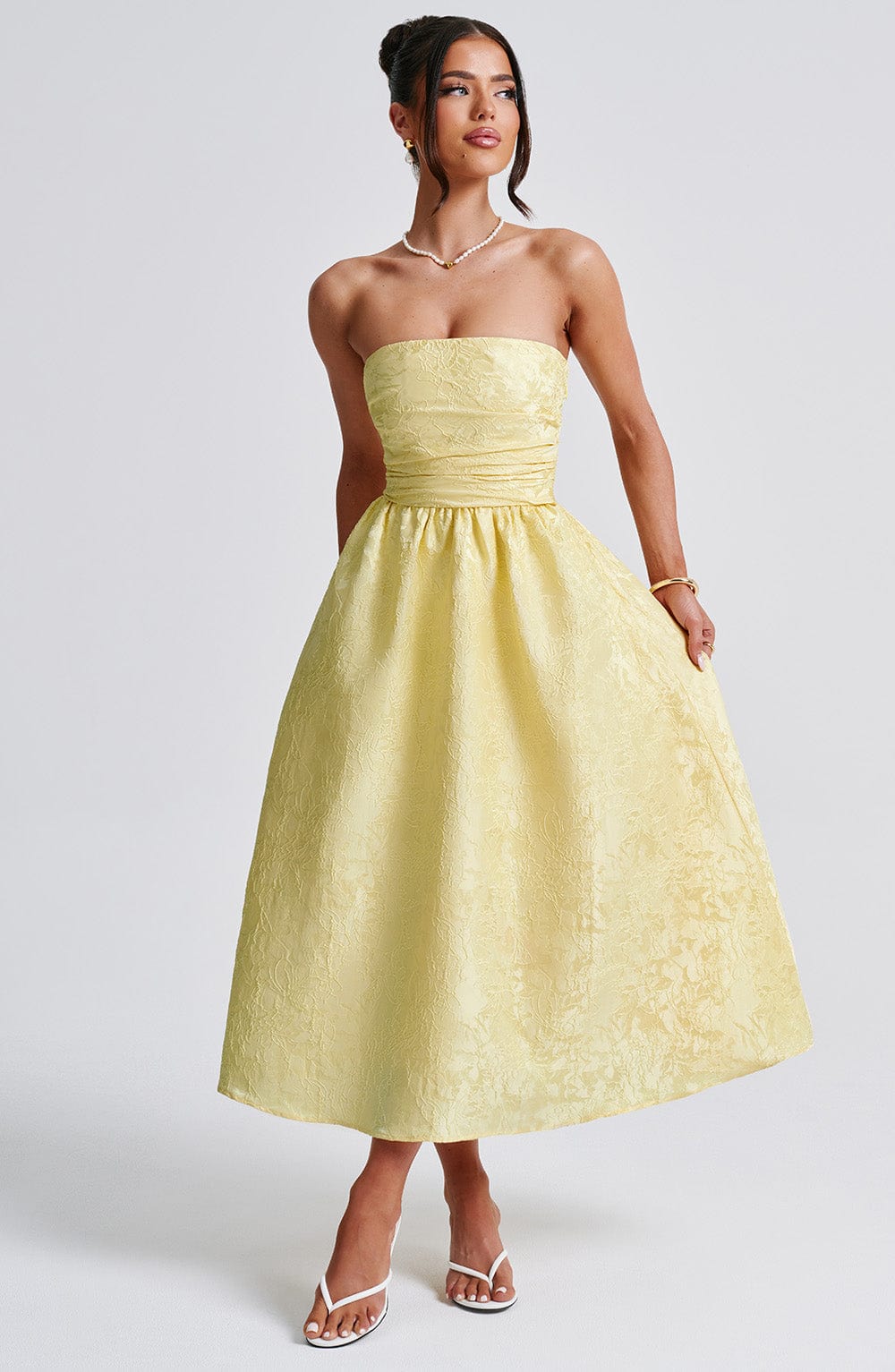 Saoirse Midi Dress - Blush