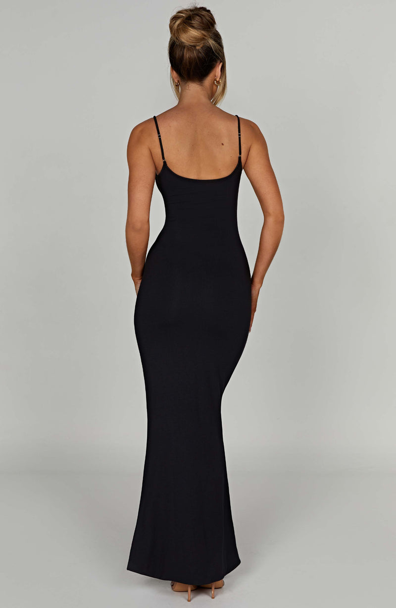 Saskia Maxi Dress - Black Dress Babyboo Fashion Premium Exclusive Design