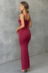 Saskia Maxi Dress - Cherry Dress Babyboo Fashion Premium Exclusive Design