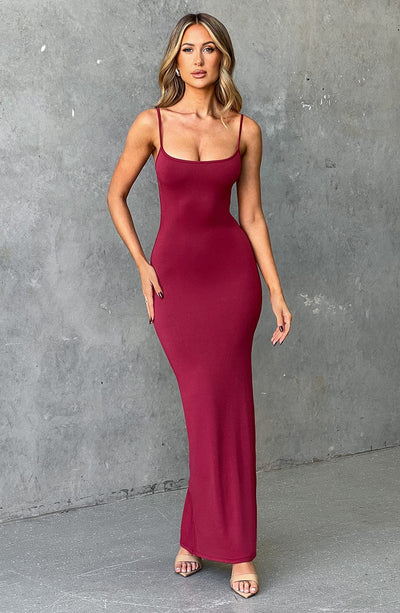 Saskia Maxi Dress - Cherry Dress XS Babyboo Fashion Premium Exclusive Design
