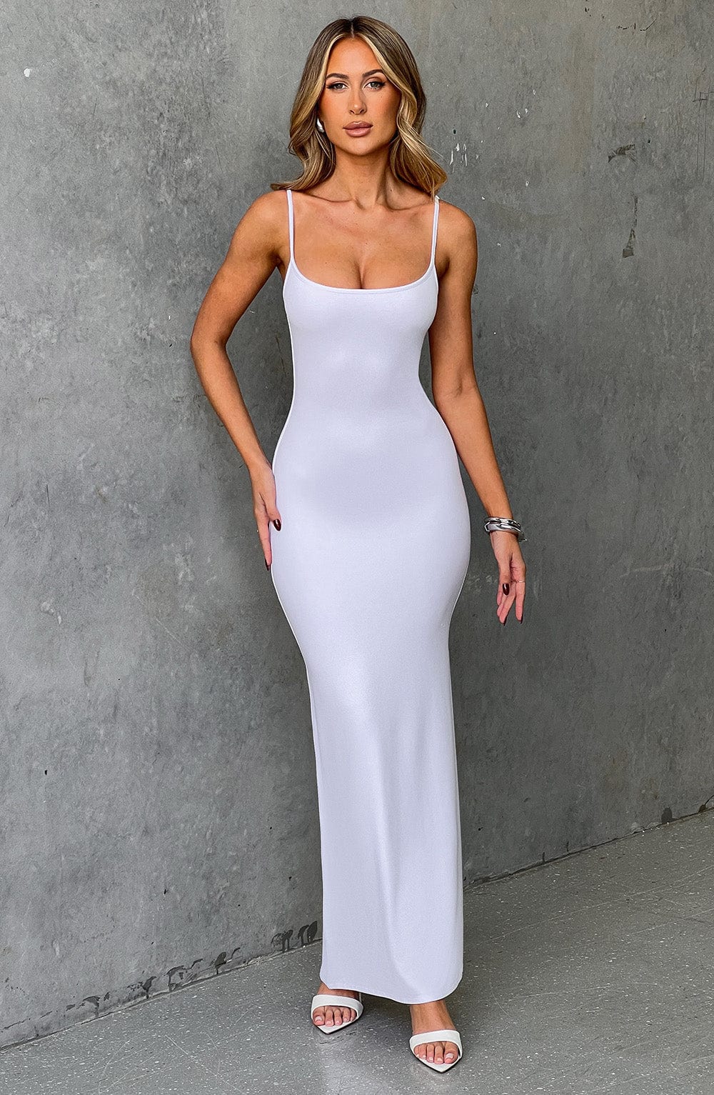 Saskia Maxi Dress - White