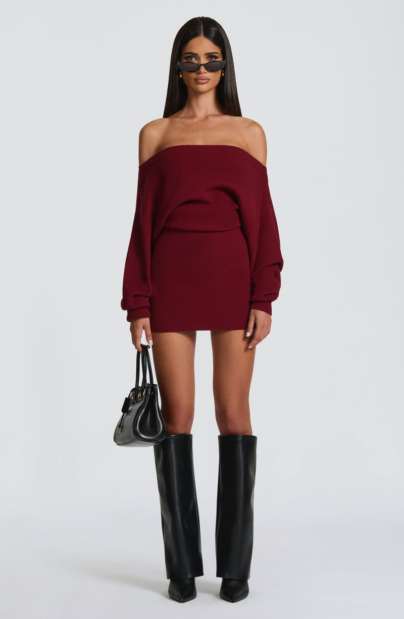 Buy Red Mini Dress | Sawyer Mini Dress - Burgundy Buy Red Mini Dress | Sawyer Mini Dress - Burgundy