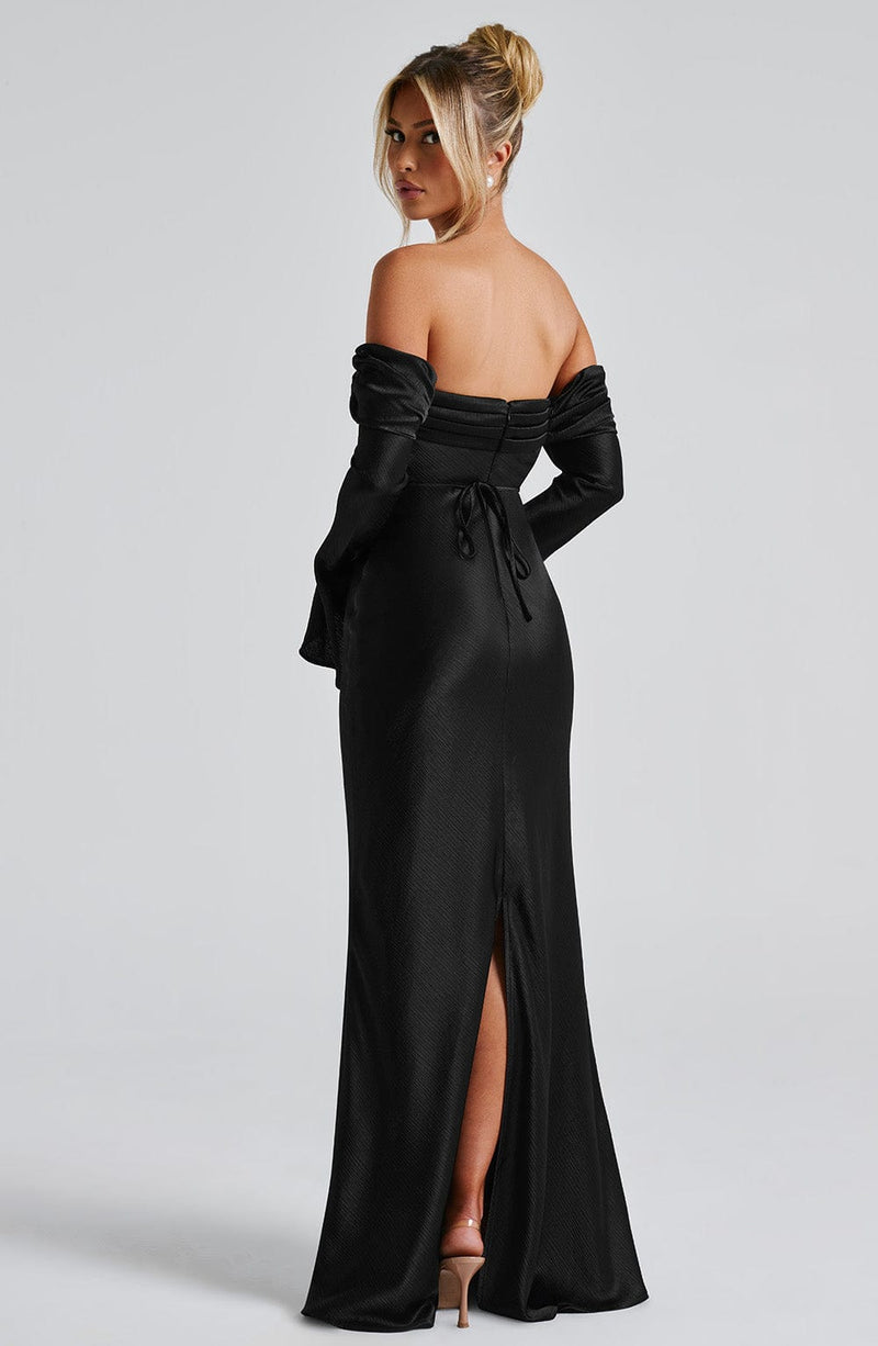 celena maxi dress black Celina Maxi Dress