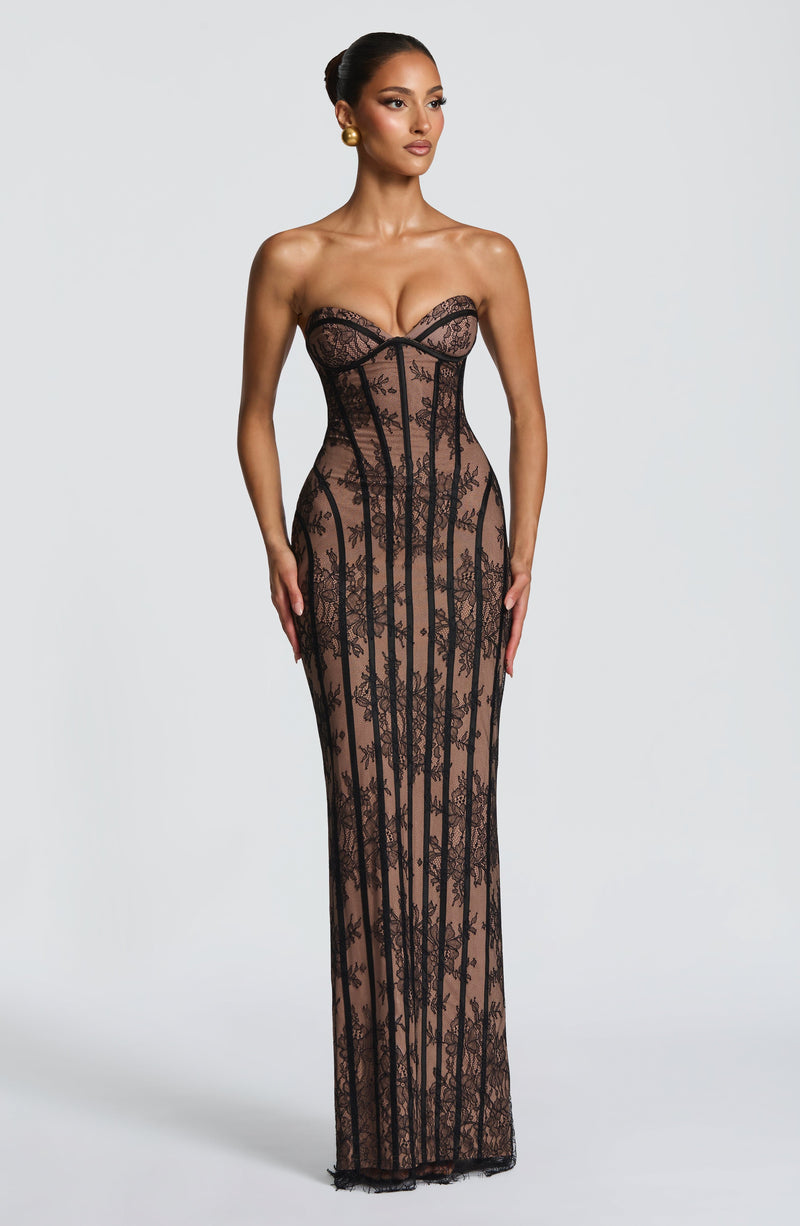 Buy Black Maxi Dress - Sian Maxi Dress