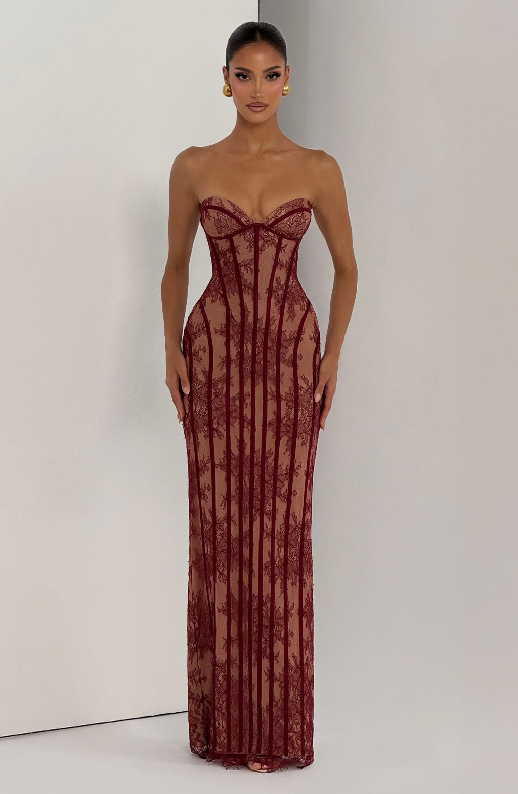 Red Maxi Dress - Sian Maxi Dress