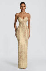 Sian Maxi Dress - Lemon Dress Babyboo Fashion Premium Exclusive Design