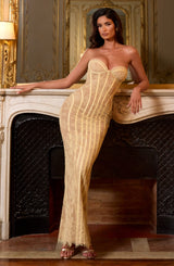 Sian Maxi Dress - Lemon Dress XS Babyboo Fashion Premium Exclusive Design