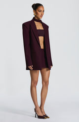 Simi Top - Plum Tops Babyboo Fashion Premium Exclusive Design