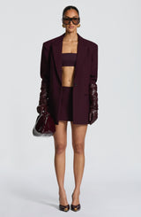 Simi Top - Plum Tops Babyboo Fashion Premium Exclusive Design