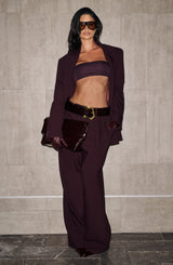 Simi Top - Plum Tops Babyboo Fashion Premium Exclusive Design