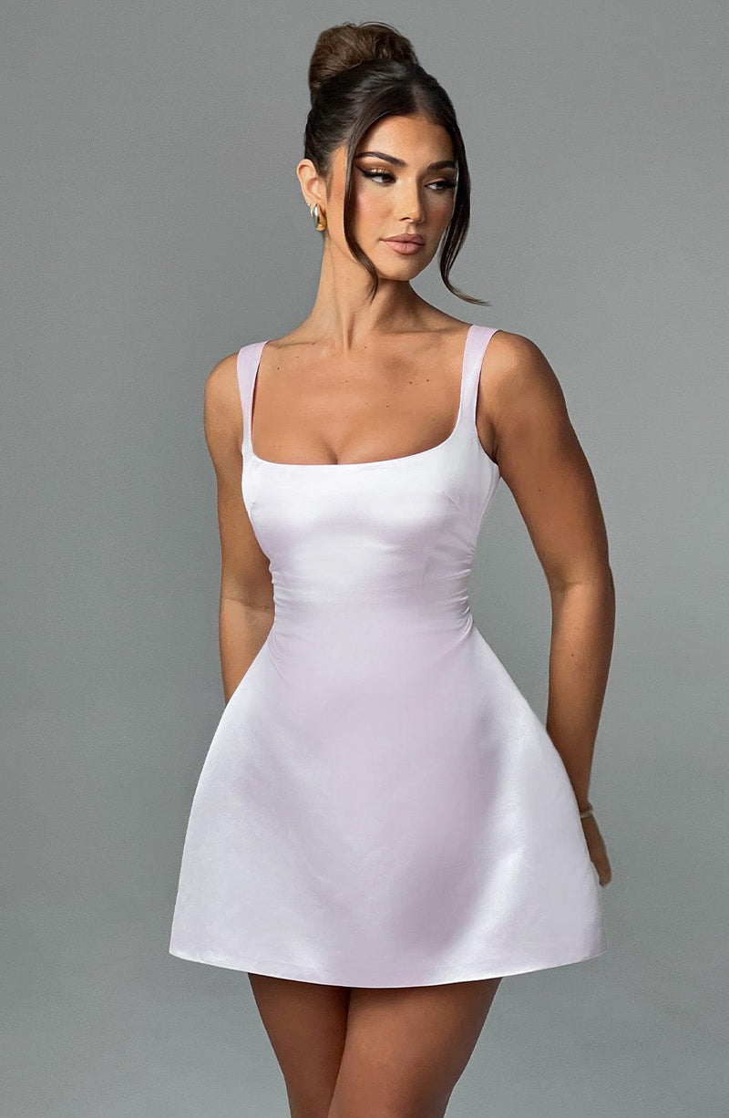 Sofie Mini Dress - Blush Dress Babyboo Fashion Premium Exclusive Design