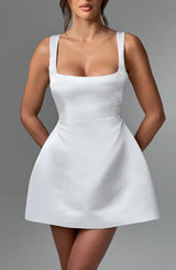 Sofie Mini Dress - Ivory Dress Babyboo Fashion Premium Exclusive Design