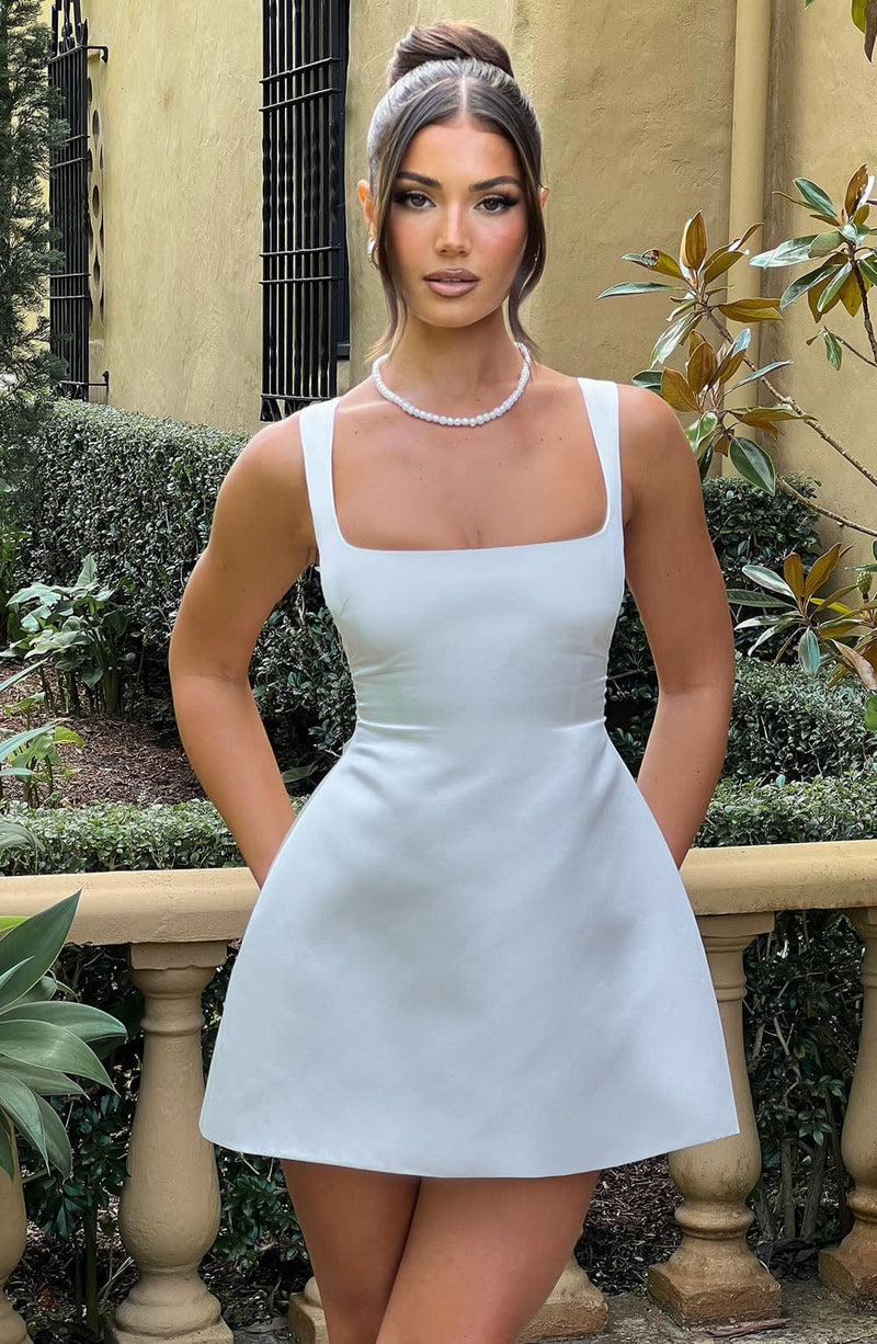 Sofie Mini Dress - Ivory Dress Babyboo Fashion Premium Exclusive Design