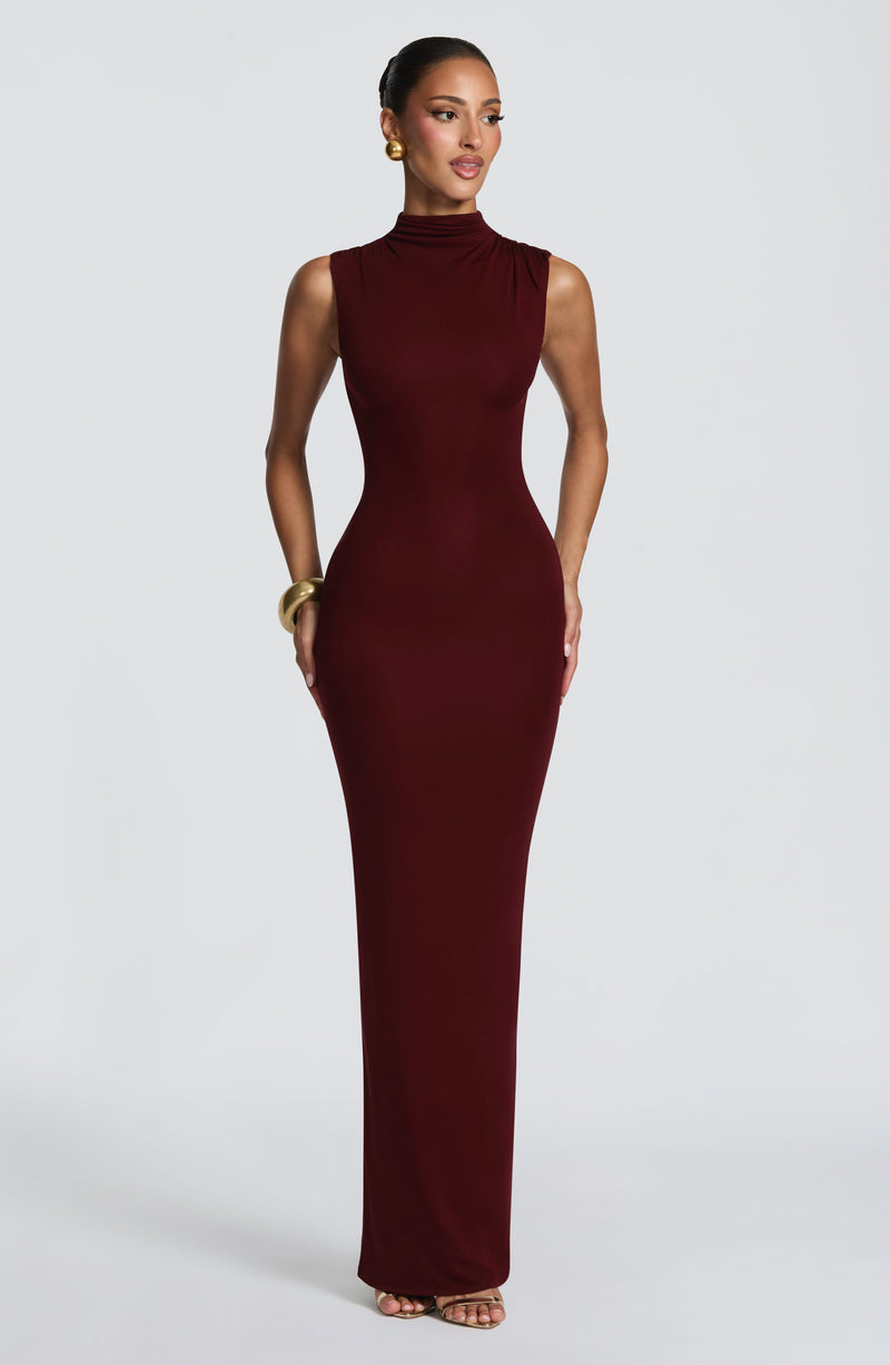 Cherry Maxi Dress - Soline Maxi Dress - Babyboo Fashion