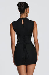 Soline Mini Dress - Black Dress Babyboo Fashion Premium Exclusive Design